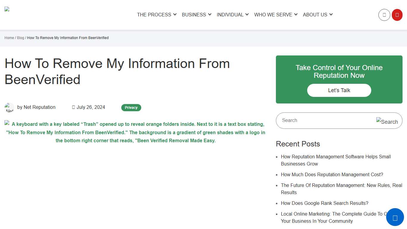 Been Verified Opt Out: Complete Been Verified Removal Guide